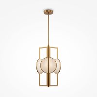 Люстра Maytoni Modern Marmo MOD099PL-03G Белая Золото — фото 2, Люстры