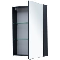 Товар: Зеркальный шкаф Aquanet Алвита New 70 R 303892 Антрацит - фото 2 Зеркальный шкаф Aquanet Алвита New 70 R 303892 Антрацит — фото 2, Зеркальные шкафы в ванную