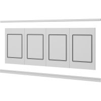 Молдинг Evrowood MP01 (для панели PL 01) 2000x30x22 мм — фото 3, Молдинги