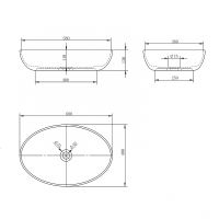 Товар: Раковина-чаша Abber Kristall 60 AT2801Vesuvian Оливковая - фото 6 Раковина-чаша Abber Kristall 60 AT2801Vesuvian Оливковая — фото 6, Раковины накладные