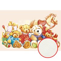 Фреска детская Ortograf Для малышей 5715 Фактура флок FLK Флизелин (3*2) Разноцветный, Животные — фото 1, Фрески