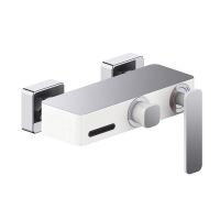 Смеситель для ванны Timo Torne 4314/00-16Y Хром Белый — фото 2, Смеситель для ванны