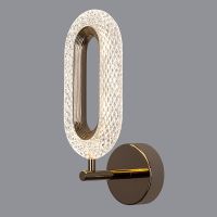 Товар: Настенный светильник Artelamp Ovale A2489AP-1GO Прозрачный Золото - фото 4 Настенный светильник Artelamp Ovale A2489AP-1GO Прозрачный Золото — фото 4, Светильники