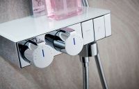 Душевая система Black&White Universe U7855 78550U с термостатом Хром — фото 3, Душевое оборудование. Душевая программа