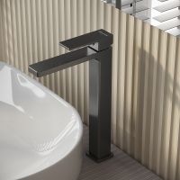 Смеситель для раковины Grossman Style 520.K35.05.420 Графит брашированный — фото 4, Смесители