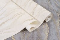 Обои Артекс Selena 10838-02 Винил на флизелине (1,06*10,05) Бежевый, Абстракция — фото 2, Обои для стен