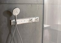 Смеситель для душа Hansgrohe RainSelect с термостатом Белый Хром арт-15357400 — фото 5, Встраиваемые смесители для душа