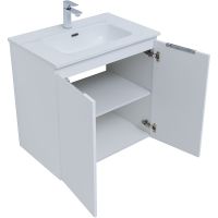 Товар: Тумба под раковину Aquanet Алвита New 70 303905 подвесная Белая матовая - фото 7 Тумба под раковину Aquanet Алвита New 70 303905 подвесная Белая матовая — фото 7, Мебель для ванной