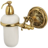 Дозатор для жидкого мыла Art&Max Barocco AM-1788-Do-Ant Античное золото — фото 1, Дозаторы