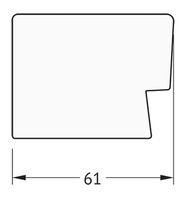 Товар: Зеркало Evoform Definite 104х54 BY 3076 в багетной раме - Алюминий 61 мм - фото 6 Зеркало Evoform Definite 104х54 BY 3076 в багетной раме - Алюминий 61 мм — фото 6, Мебель для ванной