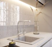 Кухонная мойка Domaci Бьелла DMC-42 GWS-42-310 Серая — фото 3, Кухонные мойки