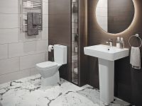 Товар: Раковина Santek Нео 60 1WH302186 Белая - фото 7 Раковина Santek Нео 60 1WH302186 Белая — фото 7, Раковины