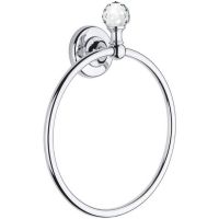 Кольцо для полотенец Migliore Amerida 16581 Хром с кристаллом Swarovski — фото 1, Полотенцедержатели