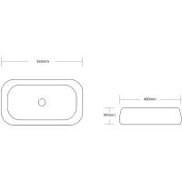 Раковина-чаша Ceruttispa 57 CR0086 MMB2 СТ9547 Черный матовый мрамор — фото 7, Раковины накладные