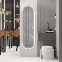 Зеркало Laparet Modus 45 mod.Arca.45*150 с подсветкой с сенсорным выключателем — фото 4, Мебель для ванной