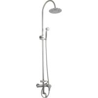 Душевая система ZorG Antic A 402DS-SL Хром — фото 1, Душевые стойки