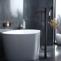 Товар: Смеситель для ванны Aquatek Классик Черный матовый арт-AQ1545MB - фото 4 Смеситель для ванны Aquatek Классик Черный матовый арт-AQ1545MB — фото 4, Смесители напольные