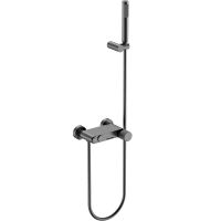 Смеситель для ванны Boheme Stick 123-GM.3 Оружейная сталь — фото 1, Смесители