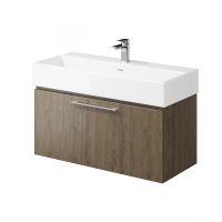 Товар: Тумба под раковину Creto Milano 100 5-1378TR подвесная Truffle - фото 2 Тумба под раковину Creto Milano 100 5-1378TR подвесная Truffle — фото 2, Мебель для ванной