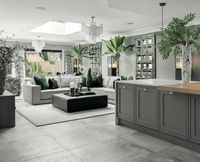 Керамогранит Gambini Hemisphere Platinum Lapp 90x90 см — фото 5, Керамогранит