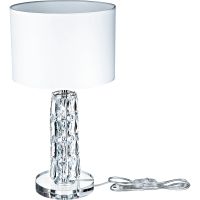 Товар: Настольная лампа Maytoni Modern Talento DIA008TL-01CH Белая Хром Прозрачная - фото 2 Настольная лампа Maytoni Modern Talento DIA008TL-01CH Белая Хром Прозрачная — фото 2, Настольные лампы