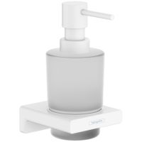 Дозатор для жидкого мыла Hansgrohe AddStoris 41745700 Белый матовый — фото 1, Дозаторы
