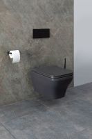 Товар: Унитаз Allen Brau Infinity 4.21011.AN подвесной Антрацит без сиденья - фото 35 Унитаз Allen Brau Infinity 4.21011.AN подвесной Антрацит без сиденья — фото 35, Подвесные унитазы