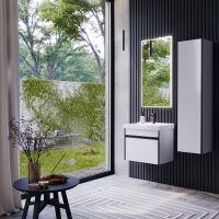 Товар: Шкаф пенал Aqwella Urban 35 URB0535W подвесной Белый - фото 2 Шкаф пенал Aqwella Urban 35 URB0535W подвесной Белый — фото 2, Мебель для ванной