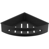 Металлическая полка Schein Accessories 9326MB угловая Черная матовая — фото 1, Полки для ванной и душа