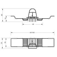 Товар: Полка корзина Migliore Complementi 22005 Бронза - фото 4 Полка корзина Migliore Complementi 22005 Бронза — фото 4, Полки для ванной и душа