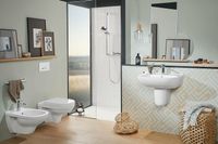 Товар: Биде Villeroy&Boch O.Novo 54600001 подвесное Альпийский белый - фото 4 Биде Villeroy&Boch O.Novo 54600001 подвесное Альпийский белый — фото 4, Биде подвесные