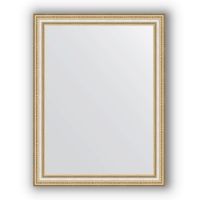 Зеркало Evoform Definite 85х65 Золотые бусы на серебре — фото 1, Мебель для ванной