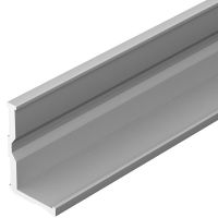 Профиль алюминиевый Arlight Base 026686 накладной для полок Серебристый — фото 1, Профили для светодиодных лент