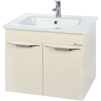 Тумба под раковину Bellezza Альдо 60 4638909180071 подвесная Бежевая — фото 1, Мебель для ванной