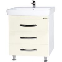 Тумба под раковину Bellezza Рокко 80 4635313660014 Белая — фото 1, Тумбы под раковину