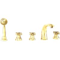 Смеситель на борт ванны Webert Armony AM730401065 Бронза — фото 2, Смесители