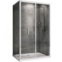 Товар: Душевой уголок Abber Sonnenstrand 100х85 AG07100-S85 профиль Хром стекло прозрачное - фото 1 Душевой уголок Abber Sonnenstrand 100х85 AG07100-S85 профиль Хром стекло прозрачное — фото 1, Прямоугольные душевые уголки