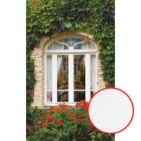 Фреска Ortograf Городской пейзаж 3807 Фактура бархат FX Флизелин (1,7*2,7) Зеленый/Бежевый/Красный, Цветы/Листья — фото 1, Фрески