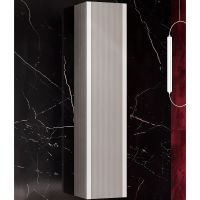 Шкаф пенал Opadiris Рубинно 40 00-00006370 подвесной Серый — фото 1, Мебель для ванной