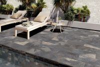 Керамогранит Dual Gres Aran C3 (R10) Graphite 15х15 см — фото 2, Керамогранит