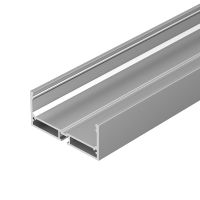 Профиль алюминиевый Arlight Line накладной Серебристый арт-028033 — фото 2, Профили для светодиодных лент