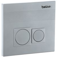 Клавиша смыва beWash Bona P02MC 500RZVP0200MKK000001 Хром матовый — фото 1, Комплектующие для душевого оборудования