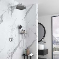 Товар: Душевая система Vincea Inspire VSFW-3I22MT2RCH с термостатом Хром - фото 2 Душевая система Vincea Inspire VSFW-3I22MT2RCH с термостатом Хром — фото 2, Встраиваемые душевые комплекты