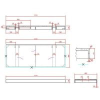 Товар: Столешница под раковину Boheme Armadi Art Flat 120 869-120-CLCT Белый мрамор - фото 4 Столешница под раковину Boheme Armadi Art Flat 120 869-120-CLCT Белый мрамор — фото 4, Раковины