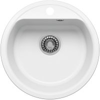 Кухонная мойка Reflection Arena 48 RF0148WH Белая — фото 1, Кухонные мойки