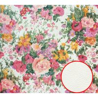 Фреска Ortograf Цветы 30318 Фактура флок FLK Флизелин (3*2,7) Разноцветный, Цветы — фото 1, Фрески