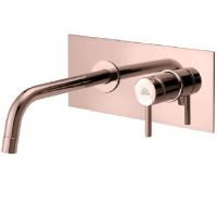 Смеситель для раковины Paffoni Light LIG101ROSE/M Розовое золото — фото 1, Смесители для раковины