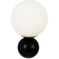 Настенный светильник Maytoni Modern Nostalgia MOD048WL-01G Белый Золото Черный матовый — фото 1, Светильники