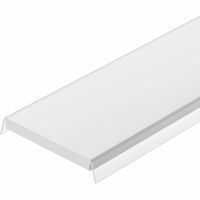 Экран матовый для профиля Arlight 016443 Белый — фото 1, Комплектующие для освещения