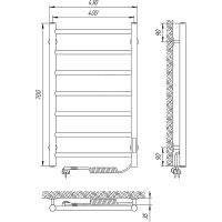 Товар: Электрический полотенцесушитель Laris Джаз П7 400x700 R 73207472 Хром - фото 10 Электрический полотенцесушитель Laris Джаз П7 400x700 R 73207472 Хром — фото 10, Электрические полотенцесушители